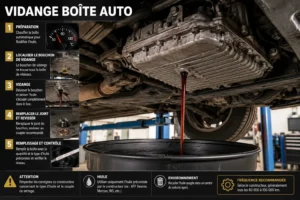 Vidange de boîte automatique : une nécessité souvent sous-estimée pour la longévité de votre véhicule